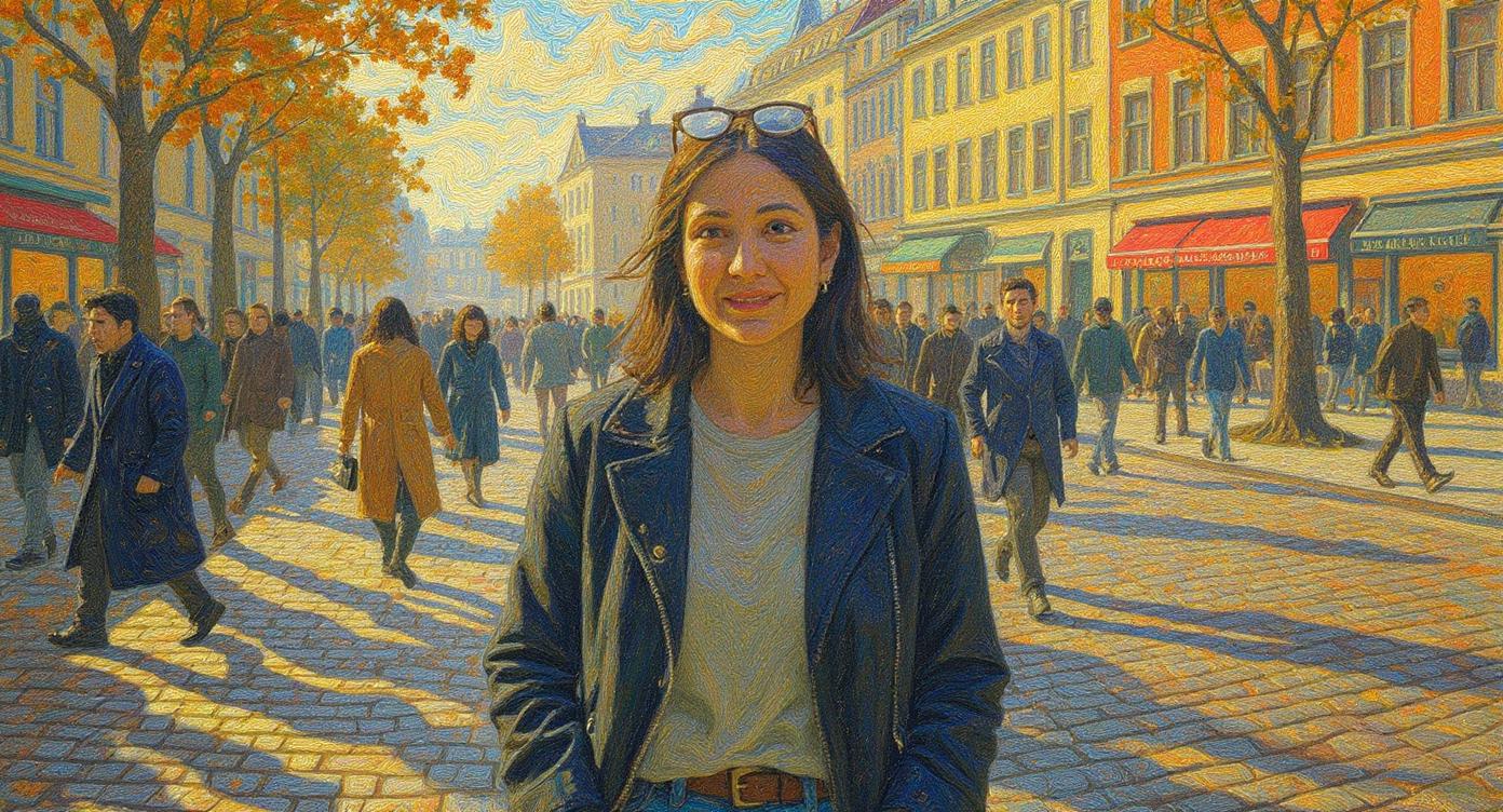 A Moment at Harvard Square