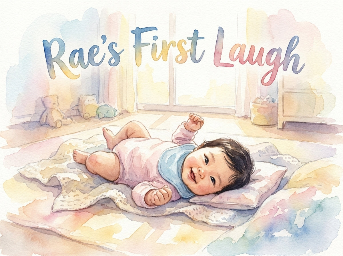 Rae's First Laugh