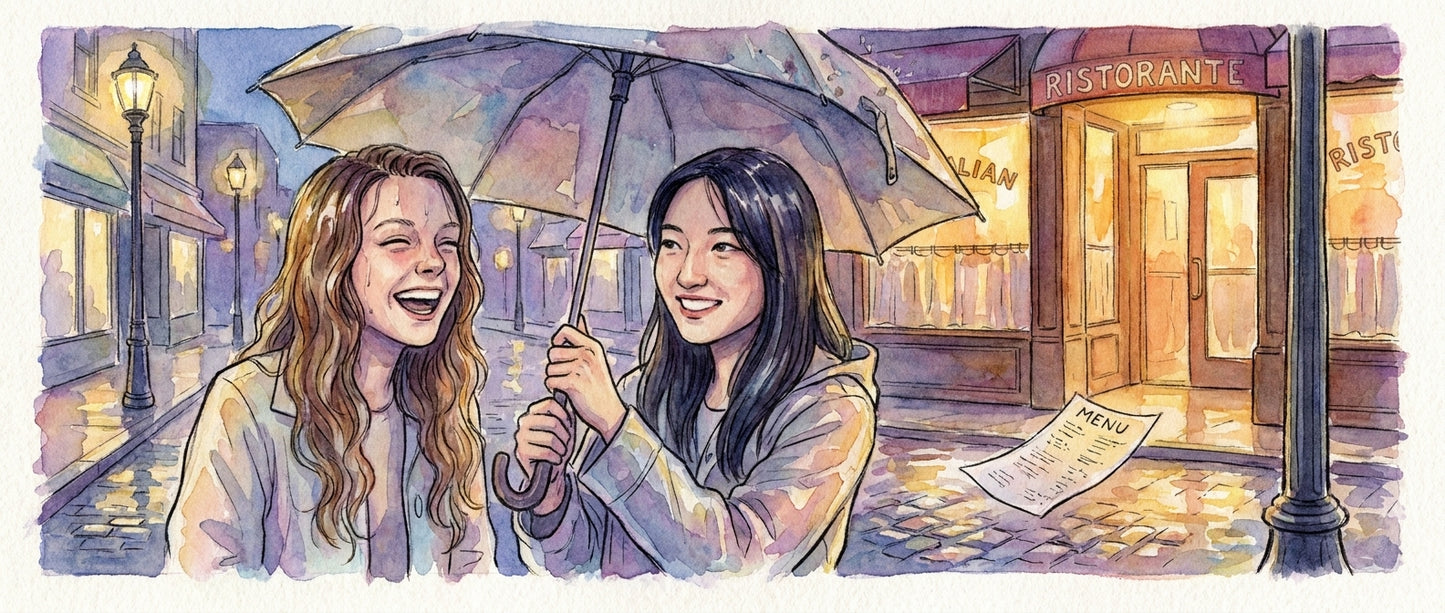 Wet Shoes and Broken Umbrellas