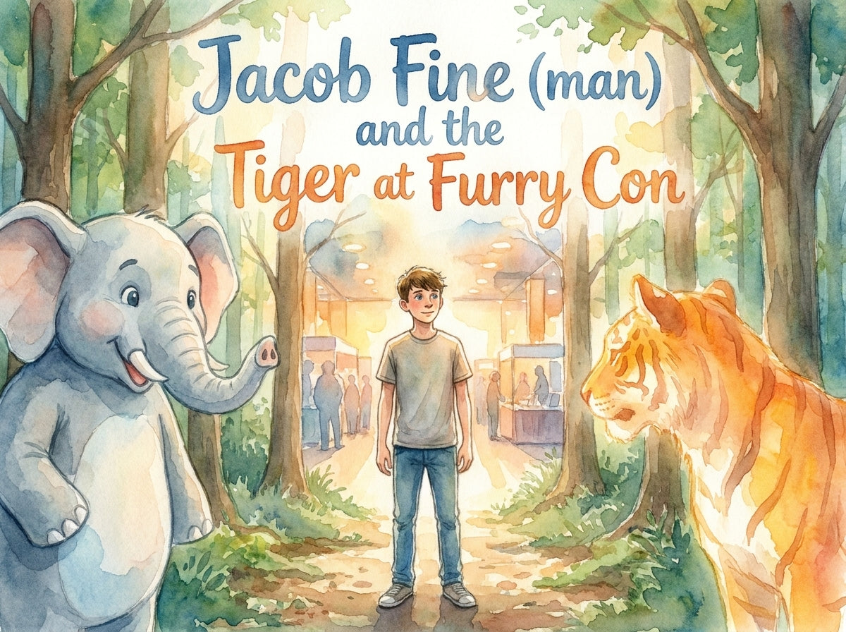 Jacob Fine and the Tiger at Furry Con