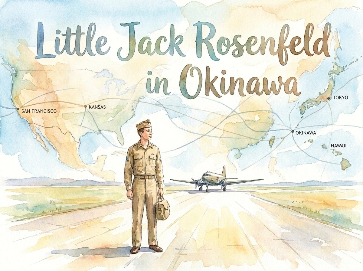 Little Jack Rosenfeld in Okinawa