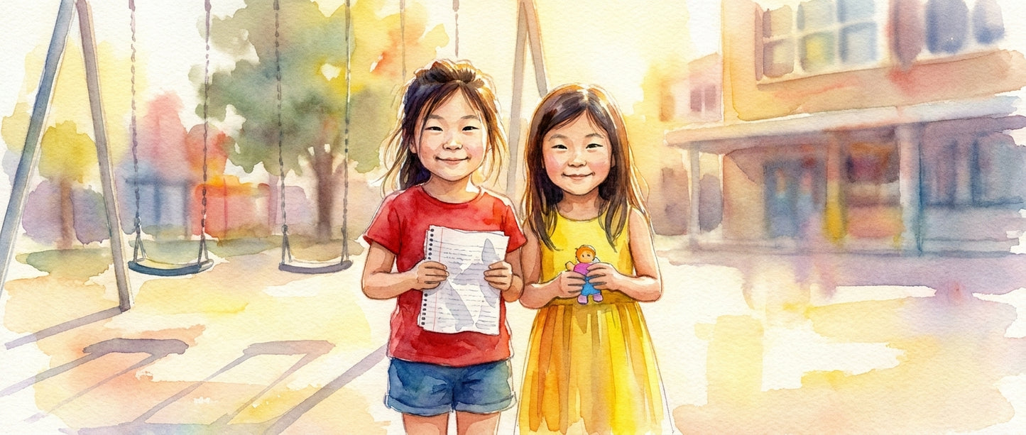 Sylvia and Luna: The Schoolyard Promise