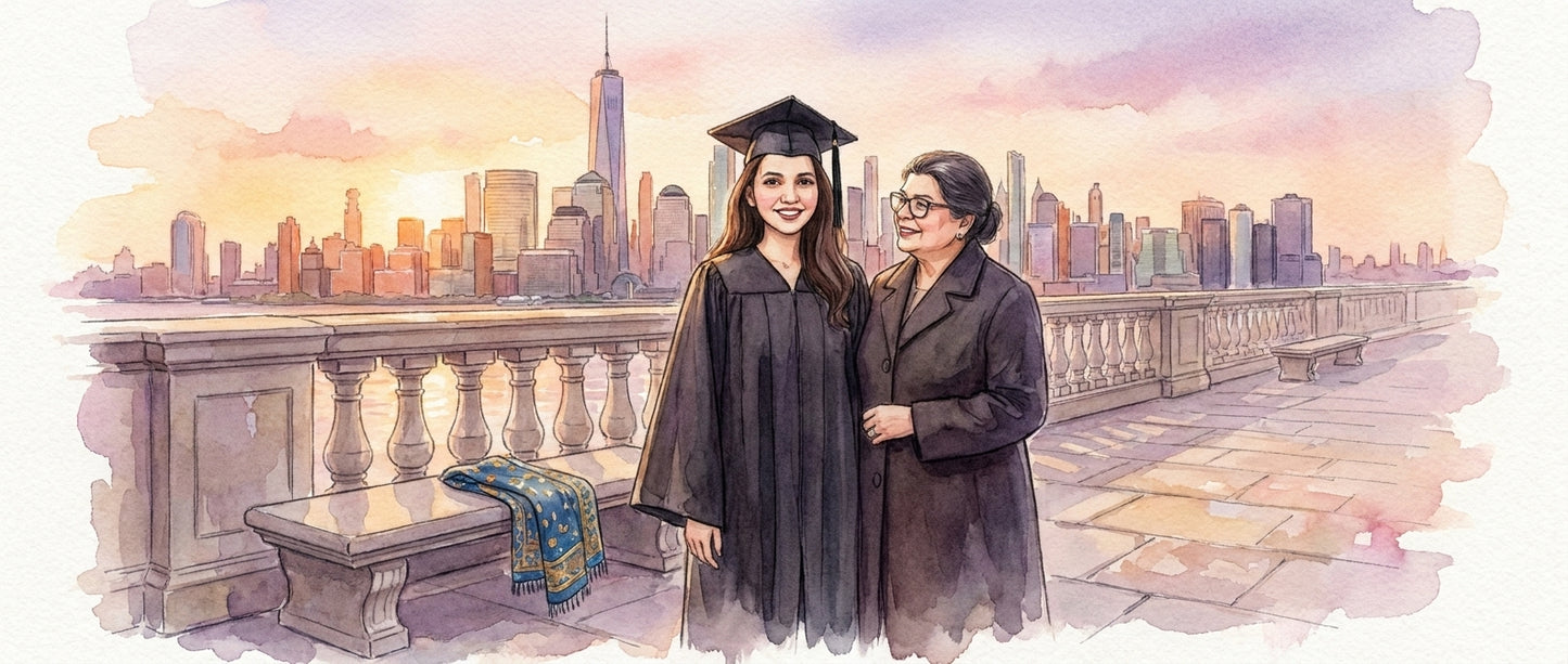 Haanya's Graduation Walk