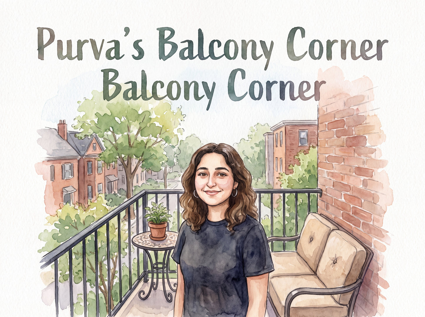 Purva's Balcony Corner