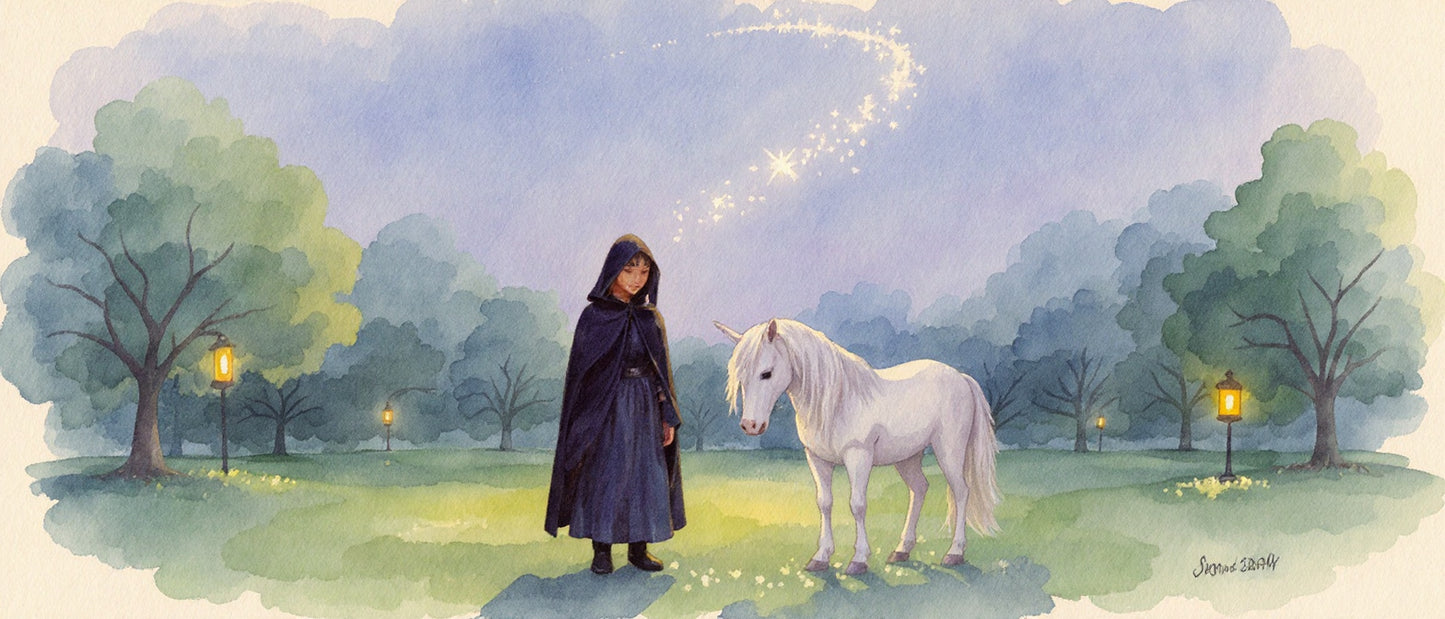 Witch and the Flying Unicorn