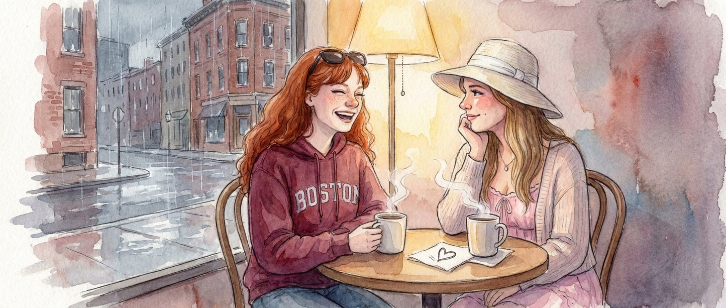 Coffee at the Corner Cafe