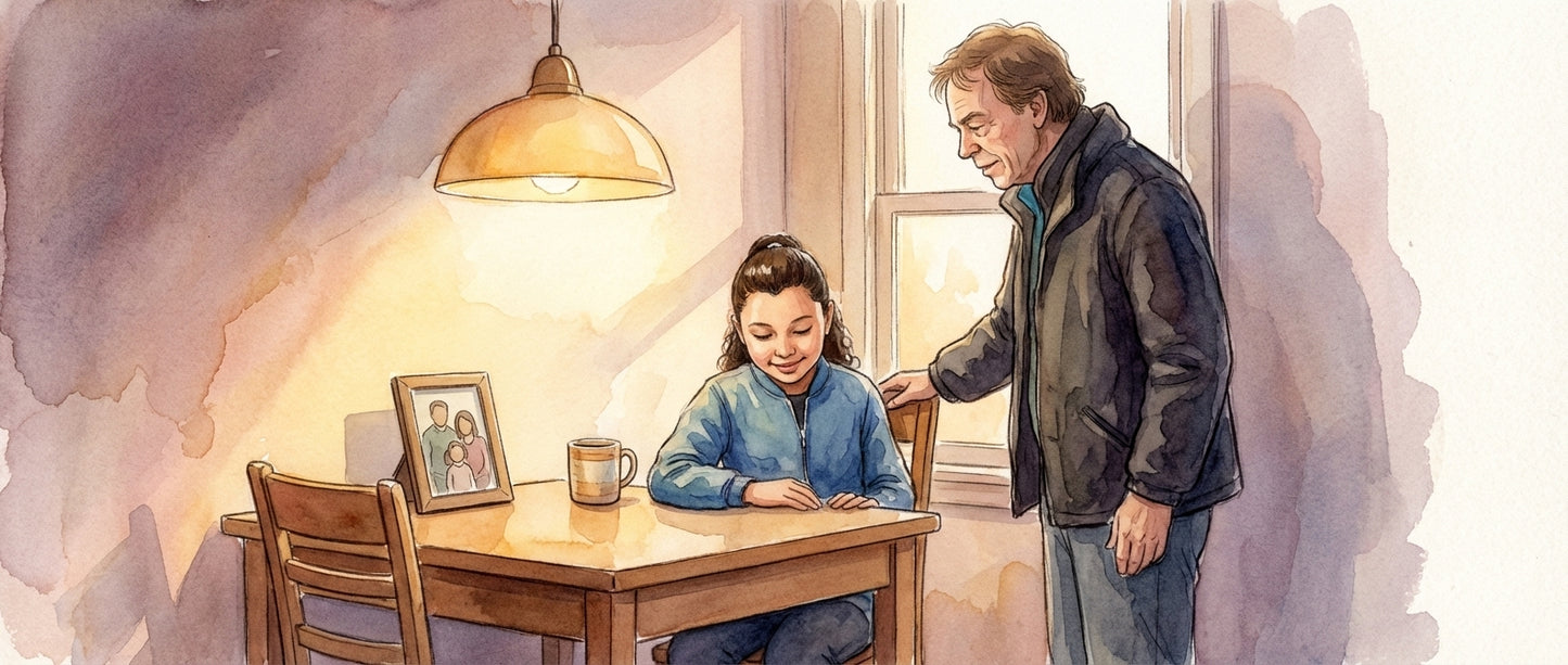 Kim and Her Father