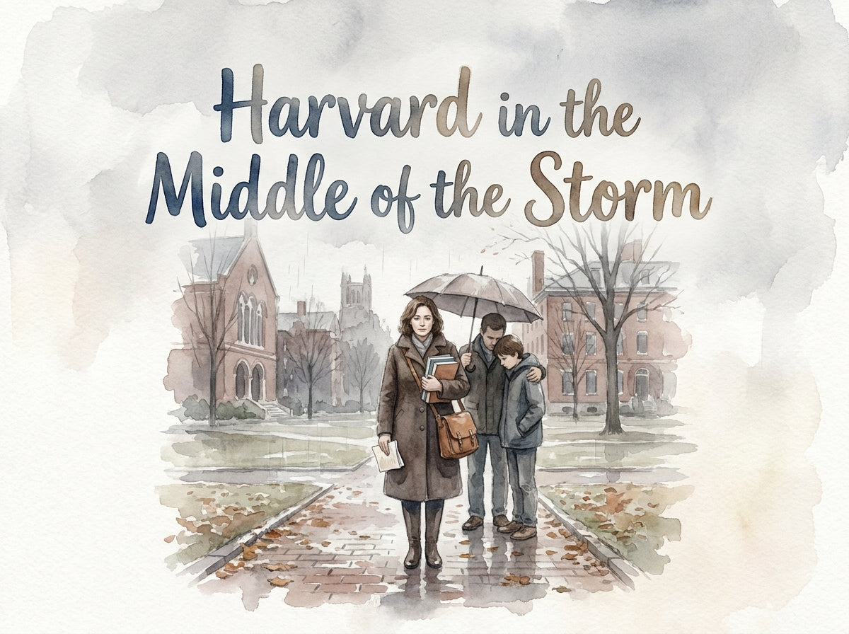 Harvard in the Middle of the Storm