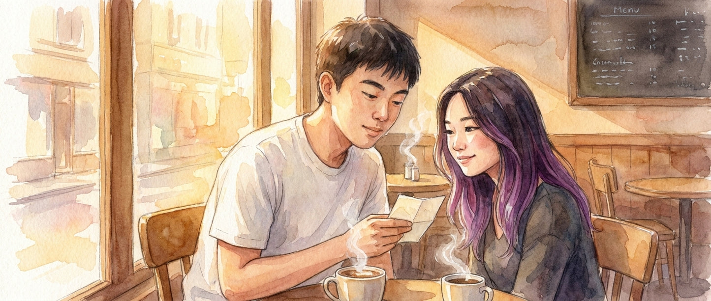 The Cafe Where He Chose Her