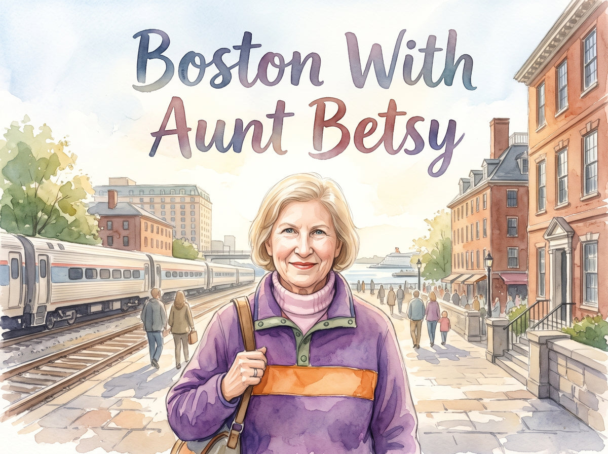 Boston With Aunt Betsy