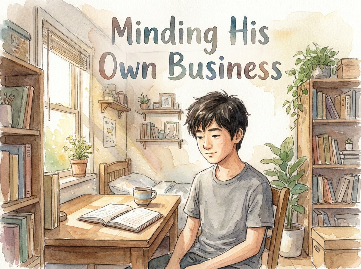 Minding His Own Business