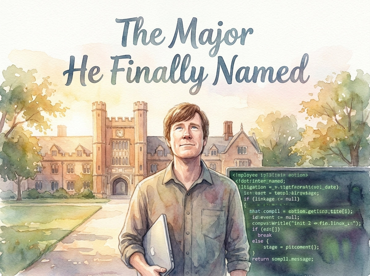 The Major He Finally Named