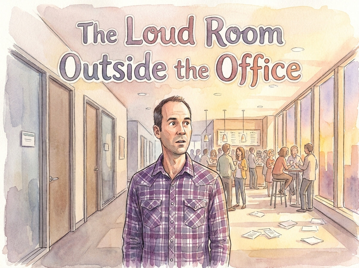 The Loud Room Outside the Office