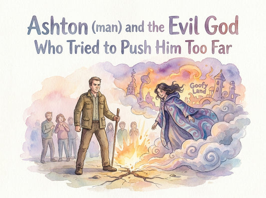 Ashton and the Evil God Who Tried to Push Him Too Far