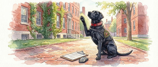 From Correctional Walls to Harvards’s Halls

Sasha’s journey as the first dog of Harvard.