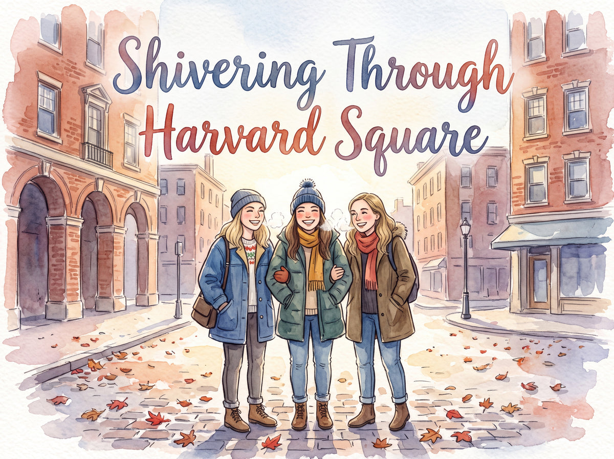 Shivering Through Harvard Square
