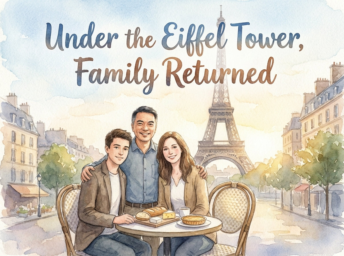 Under the Eiffel Tower, Family Returned