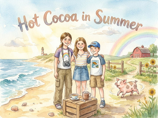 Hot Cocoa in Summer