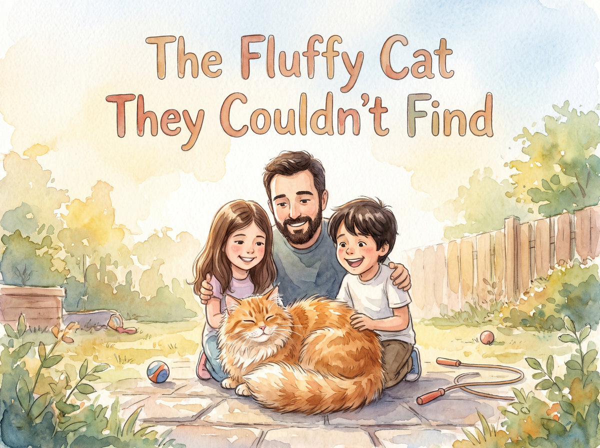 The Fluffy Cat They Couldn’t Find