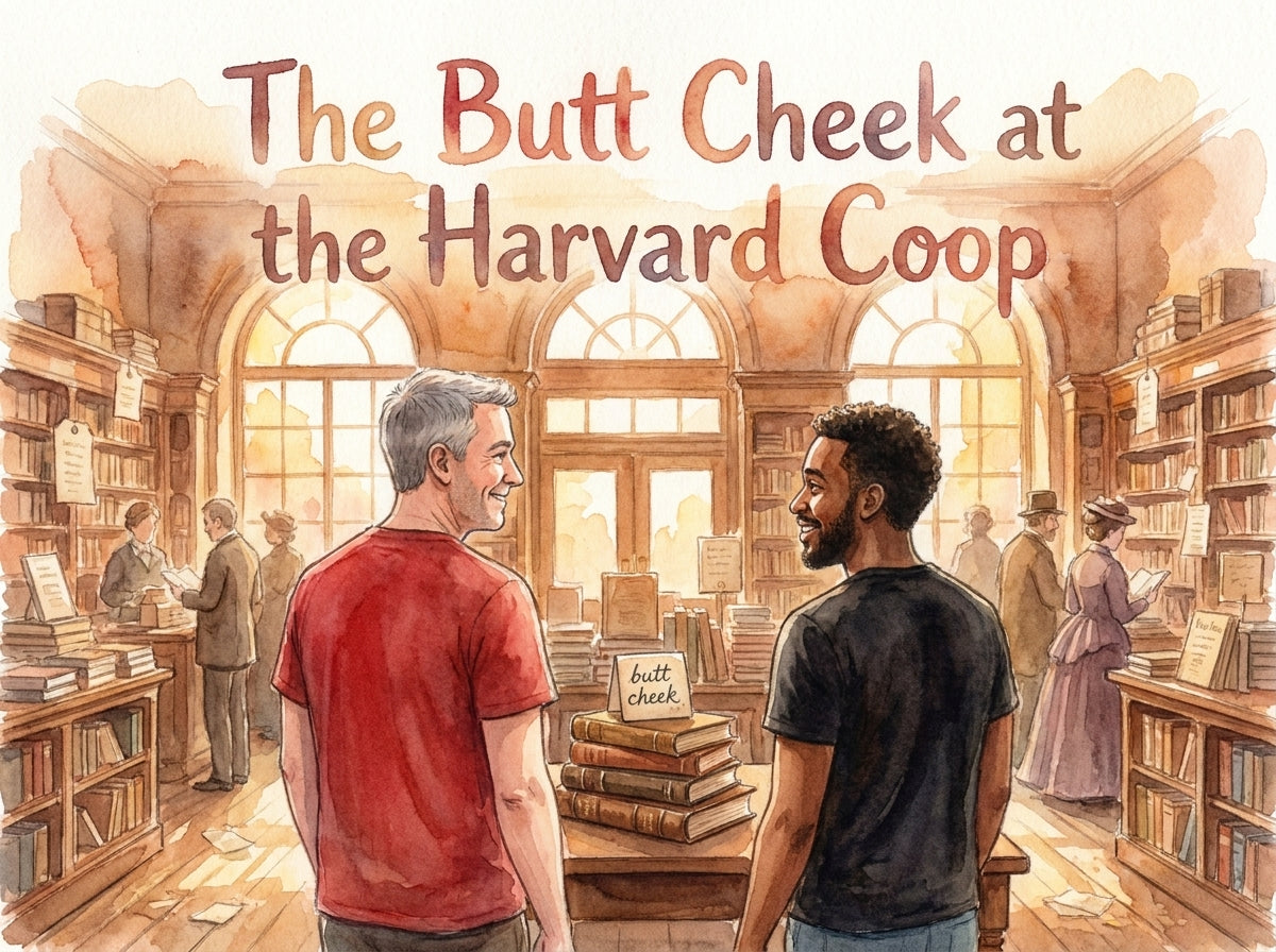 The Butt Cheek at the Harvard Coop